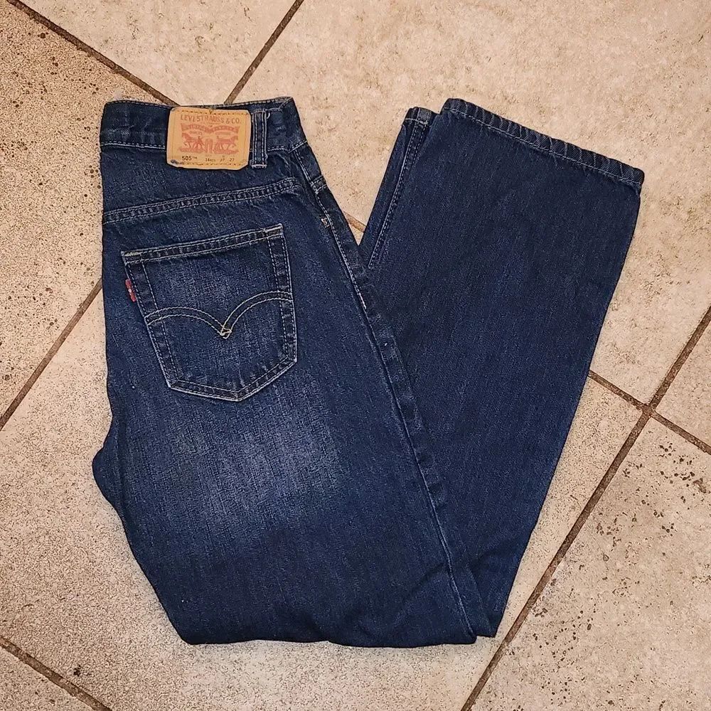 Levi Strauss 505 Denim Jeans 27×27